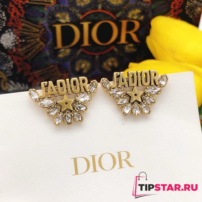 Dior Five-pointed Star Earrings  - 1