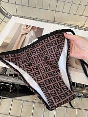 Fendi Swimsuit Brown SML - 2