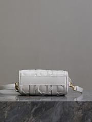 Dior Groove 16 Mini Bag White 17 x 10 x 8 cm  - 6