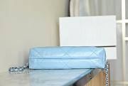 Chanel Calf Light Blue Small 34X29X10.5cm - 2