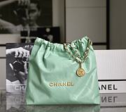 Chanel Calf Light Green Medium 42x39x8cm  - 1