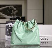 Chanel Calf Light Green Medium 42x39x8cm  - 4