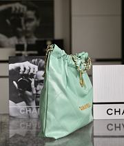 Chanel Calf Light Green Medium 42x39x8cm  - 6