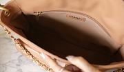 Chanel Hobo Bag Brown Cowhide 30x21x5cm  - 6