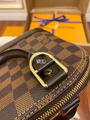 LV Alma BB Bag Brown Damier Ebene Canvas 25x19x12CM - 5