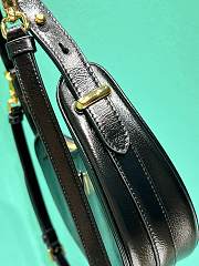 Prada Moon Handbag Black 22.5x18.5x6.5cm  - 2