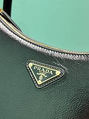 Prada Moon Handbag Black 22.5x18.5x6.5cm  - 4