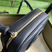 Gucci Blondie Series Small Shoulder Bag Dark Blue 21X15.5X5CM - 2