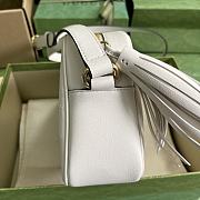 Gucci Blondie Series Small Shoulder Bag White 21X15.5X5CM - 6