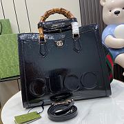 Gucci Diana Midium Tote Bag Black 35*30*14cm - 1