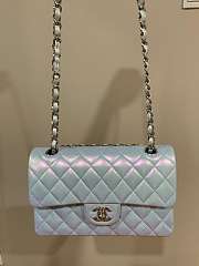 Chanel Classic Flap Bag Iridescent 25X16X7.5cm - 6