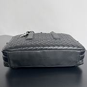 Bottega Veneta Getaway Large Briefcase Black 39x28.5x8cm - 4