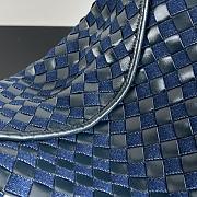 Bottega Veneta Denim and leather Hop Bag Indigo, & Muse Brassg 54X24X13CM - 3