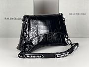 Balenciaga New Downtown Chain Shoulder Bag Black 29x10x18cm - 6