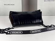 Balenciaga New Downtown Chain Shoulder Bag Black 29x10x18cm - 3