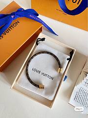 LV Imported Leather Bracelet - 2