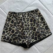 Leopard Sequin Shorts/skirts - 1