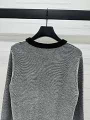 Loewe Contrast Dotted Jacquard Round Neck Sweater - 2