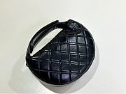 Chanel Shiny Crumpled Calfskin Pouch Black Bag 16x16x5.5cm  - 5