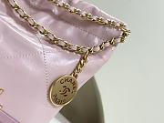 Chanel Hobo Mini Trash Light Pink Bag 19x20x6cm - 3