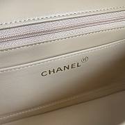 Chanel Vintage Princess Diana Beige Bag 22.5x14x7cm - 3