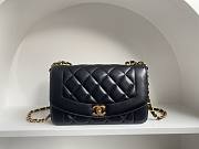 Chanel Vintage Princess Diana Black Bag 22.5x14x7cm - 1