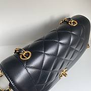 Chanel Vintage Princess Diana Black Bag 22.5x14x7cm - 6