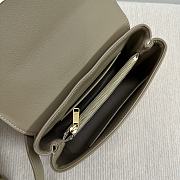 CELINE TEEN NINO BAG IN TRIOMPHE CANVAS BEIGE 20.5 X 13 X 8 CM - 6