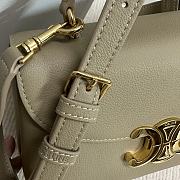 CELINE TEEN NINO BAG IN TRIOMPHE CANVAS BEIGE 20.5 X 13 X 8 CM - 2