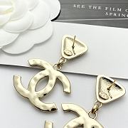 Chanel  large double c earrings - 5