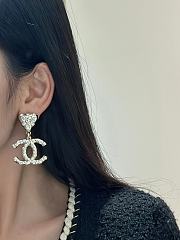 Chanel  large double c earrings - 4