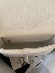 Chanel Mini Flap White Bag 19X24x9cm  - 4