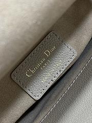 Dior Classic Lady Diana Ball Pattern Retro Apricot Gold Button 17cm - 2