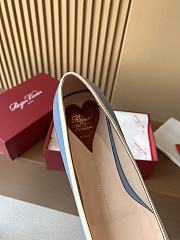 Roger Vivier Cow Patent Leather Blue Shoes - 3