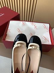 Roger Vivier Cow Patent Leather Black Shoes - 6