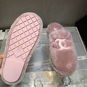 Chanel 24B New Fur Pink Slippers - 2