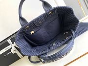 Chanel 24A Beach Shopping Bag Dark Blue 32cm - 6