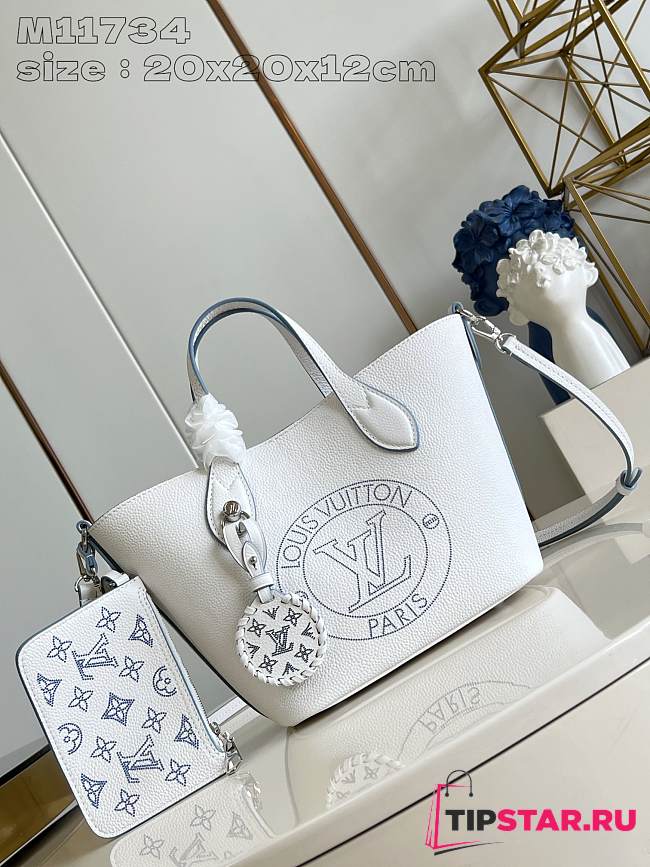 LV Blossom PM Bag M11734 White/Blue 20 x 20 x 12.5 cm - 1