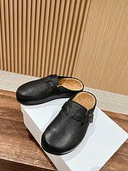 Birkenstock black slippers - 1