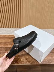 Birkenstock black slippers - 6