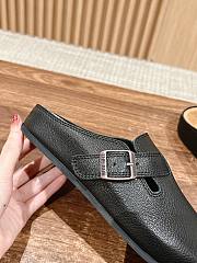 Birkenstock black slippers - 5