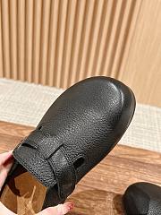 Birkenstock black slippers - 4