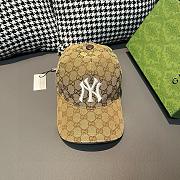 NY&Gucci Cooperation Baseball Cap - 1