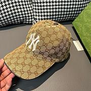 NY&Gucci Cooperation Baseball Cap - 5