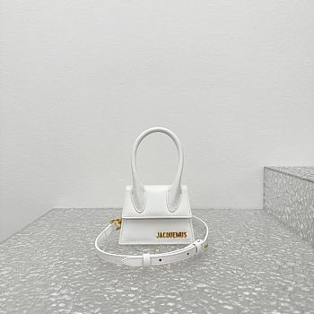 Jacquemus Mini Cutie Small White 12X9CM