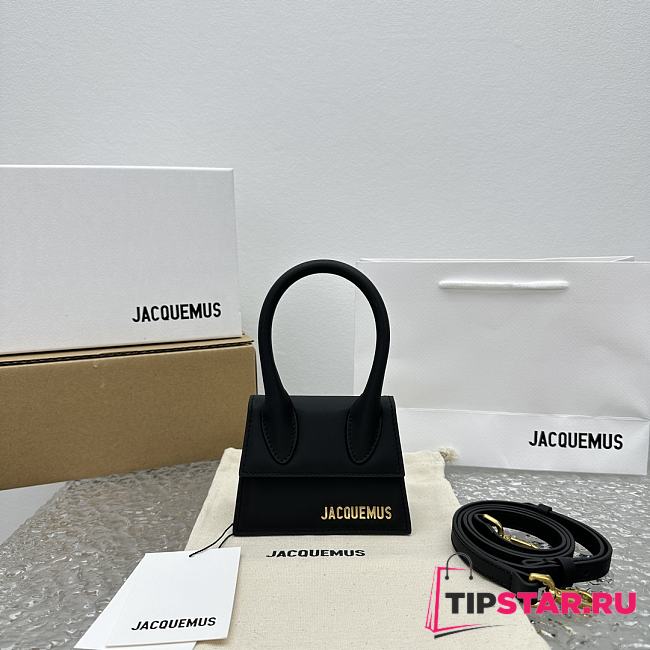 Jacquemus Mini Cutie Small Black 12X9CM - 1