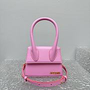 Jacquemus Mini Cutie Medium Pink 18x15.5x8cm - 1