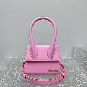 Jacquemus Mini Cutie Medium Pink 18x15.5x8cm