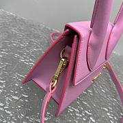 Jacquemus Mini Cutie Medium Pink 18x15.5x8cm - 5