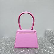 Jacquemus Mini Cutie Medium Pink 18x15.5x8cm - 4